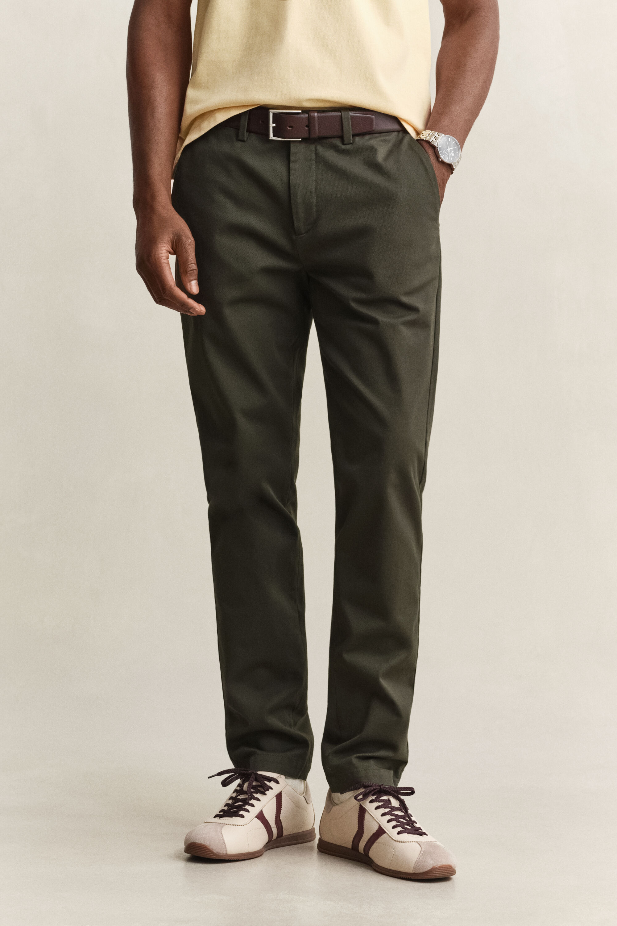 Slim Fit Smart Chinohose