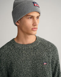 Twisted Rundhalspullover aus Baumwolle