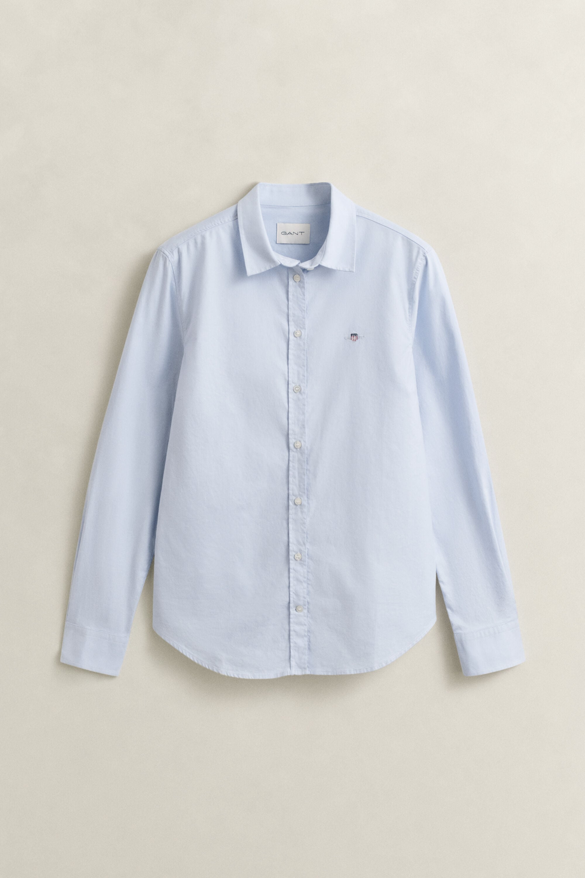 Classic Slim Fit Oxford-Bluse mit Stretch