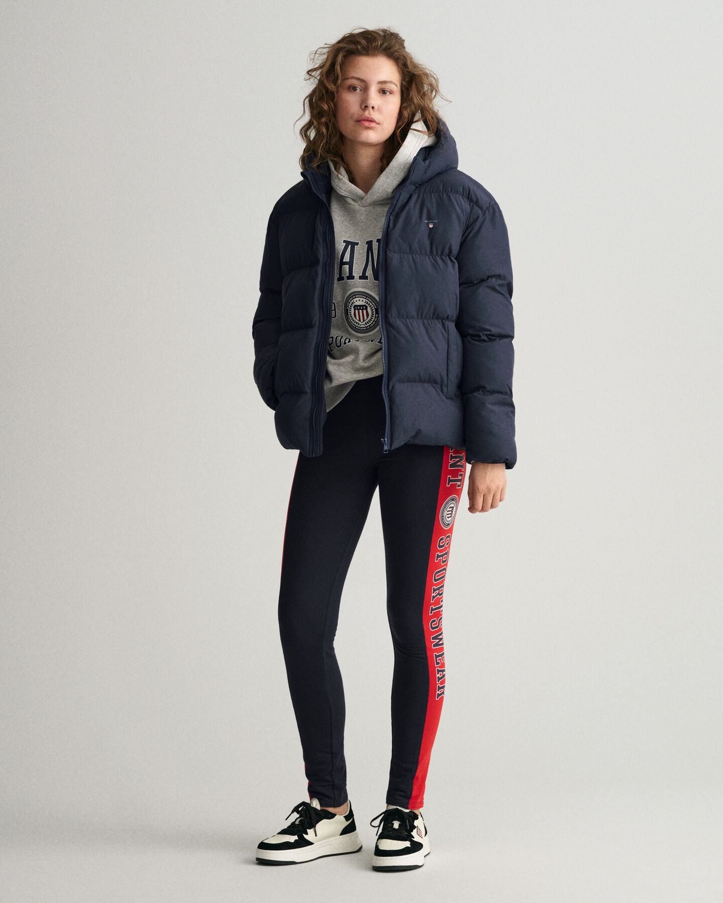 Teen Girls Crest Shield Leggings