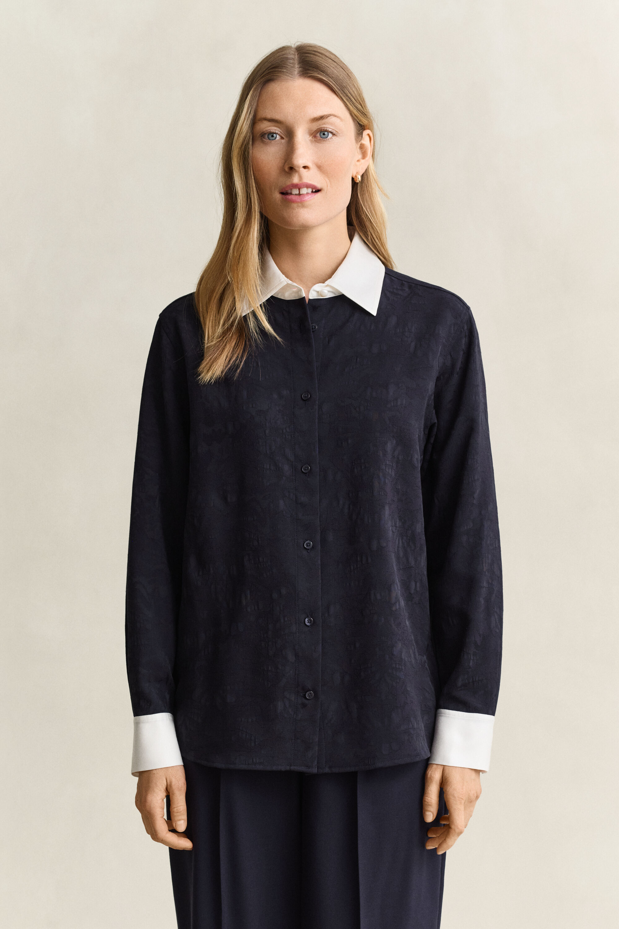 Jacquard-Hemd