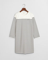 Rundhalskleid mit Marienstreifen