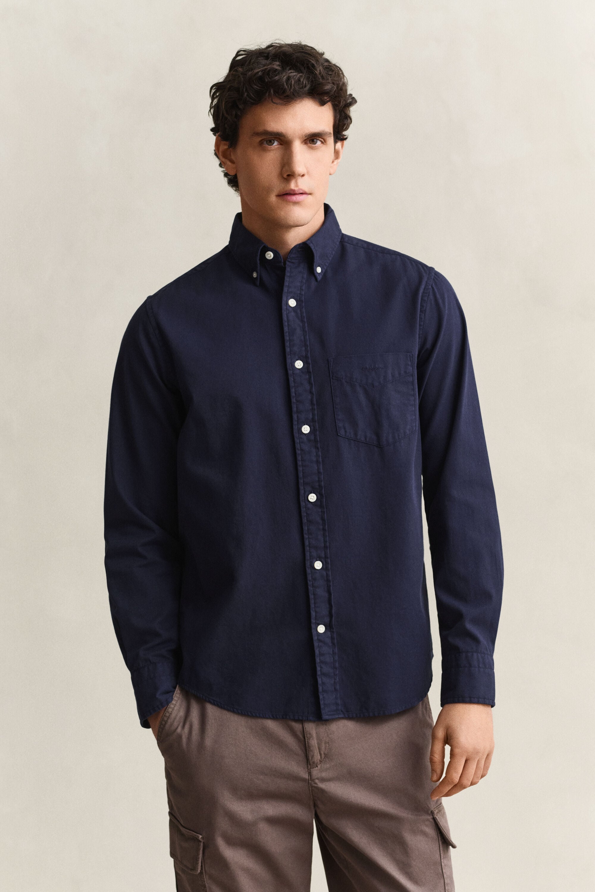 Regular Fit Twillhemd