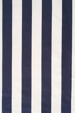 Einzelbettgarnitur mit markanten Streifen — SATEEN BLUE 1