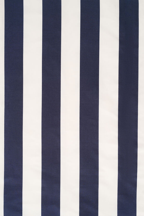Einzelbettgarnitur mit markanten Streifen — SATEEN BLUE