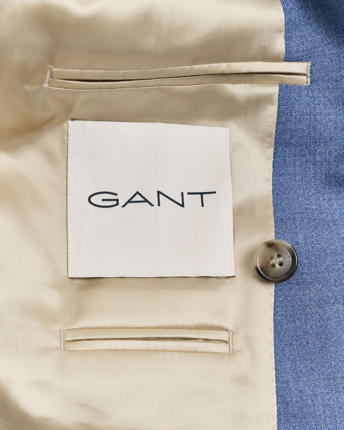 Relaxed Fit Anzugsakko aus Mouliné-Wolle