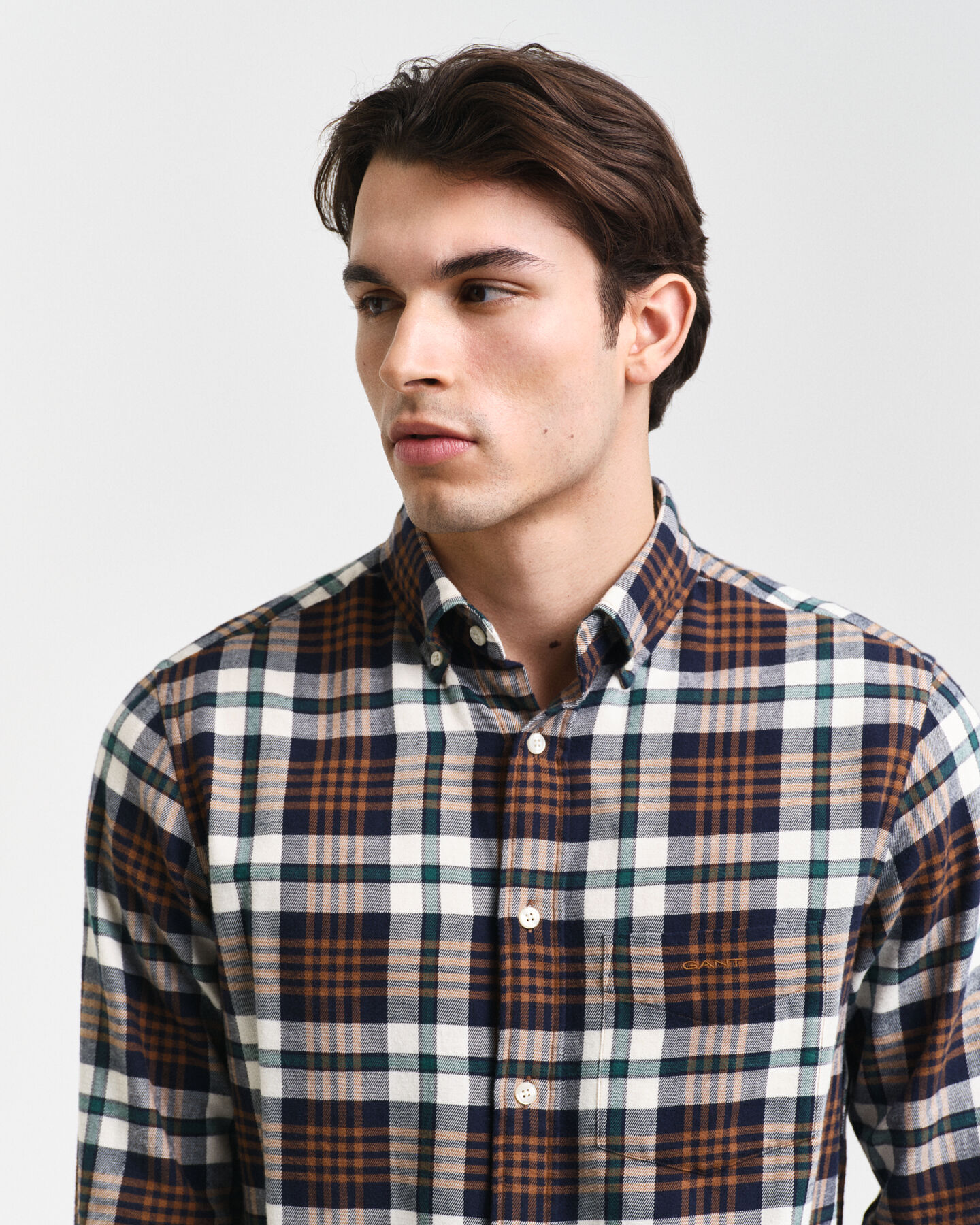 Regular Fit Tartan Flanellhemd