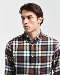 Regular Fit Tartan Flanellhemd