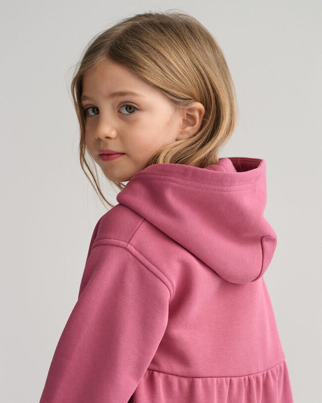 Girls GANT USA Hoodie-Kleid mit Stufenrock