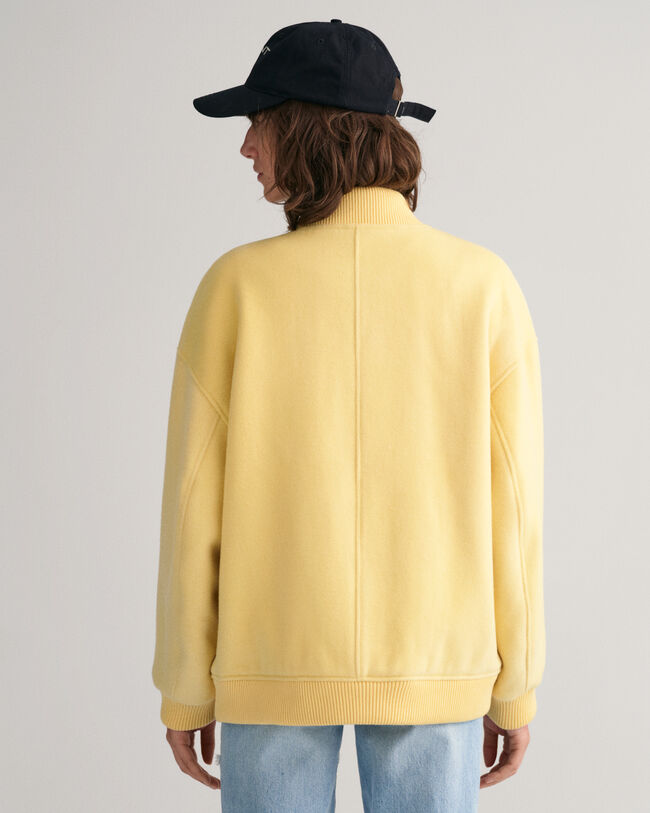 Bomberjacke aus Wolle