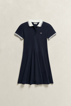 Teens Girls Shield Polokleid — EVENING BLUE 2