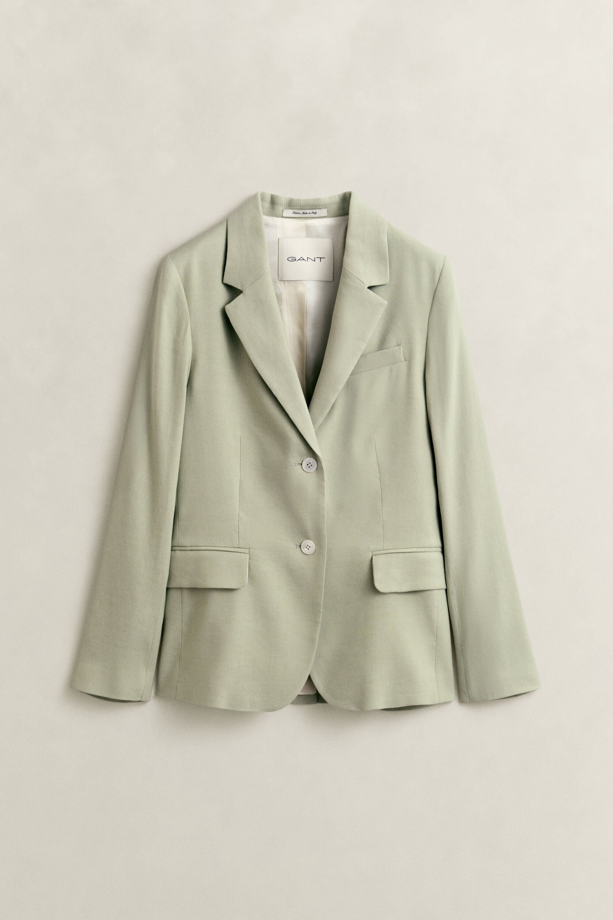 Stretch-Blazer aus Leinen