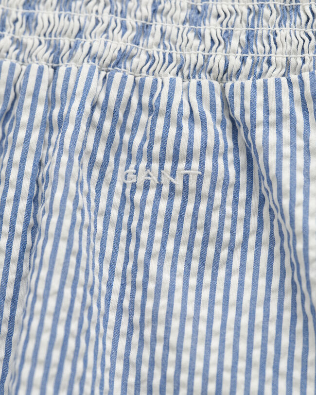 Girls Seersucker Kleid mit Streifen