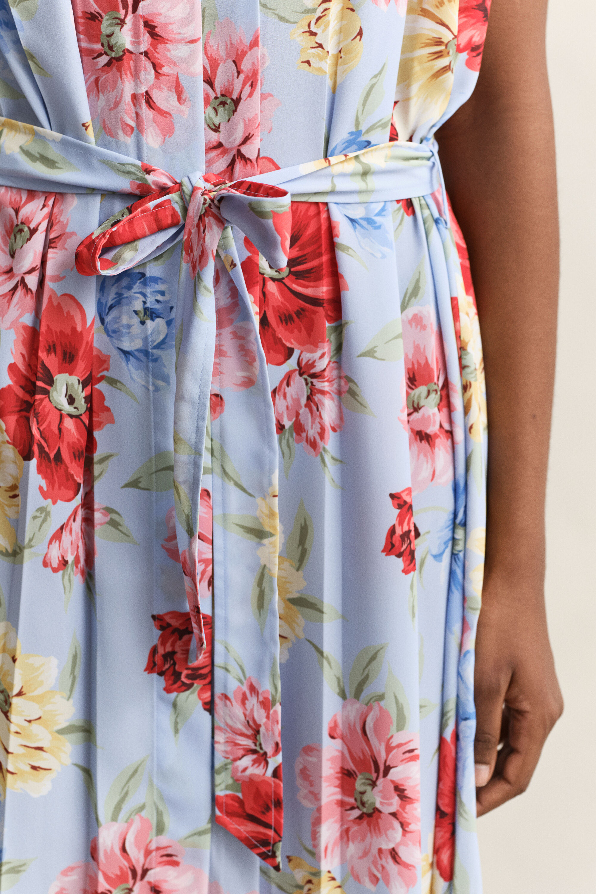 Hemdblusenkleid mit Blumenprint