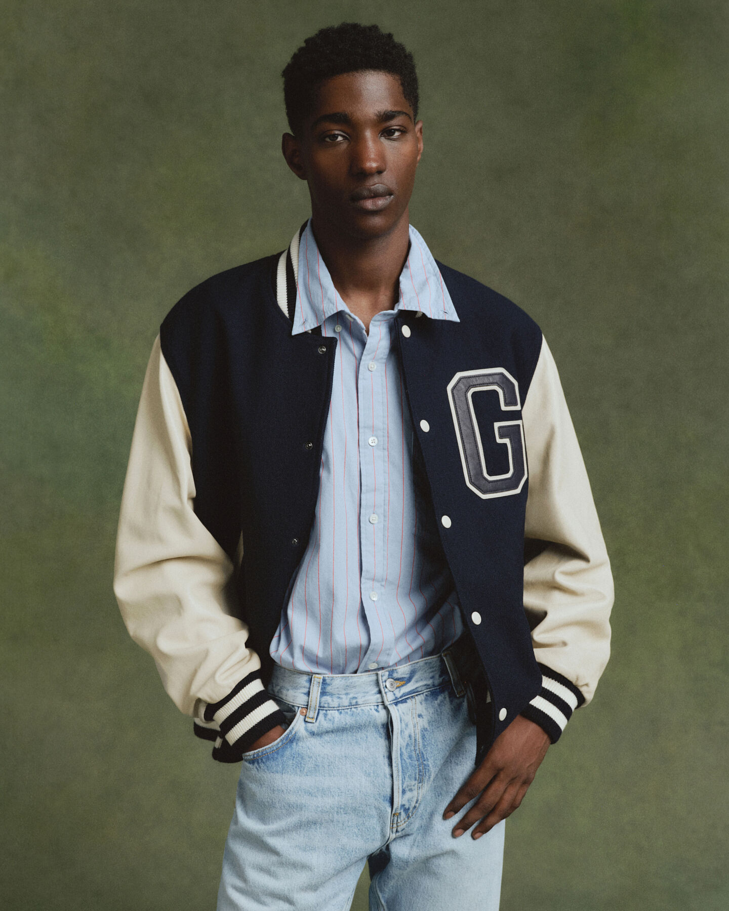 Oversized Dreamy Oxford-Hemd mit Streifen