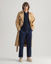 Tapered Chinohose aus Baumwolle