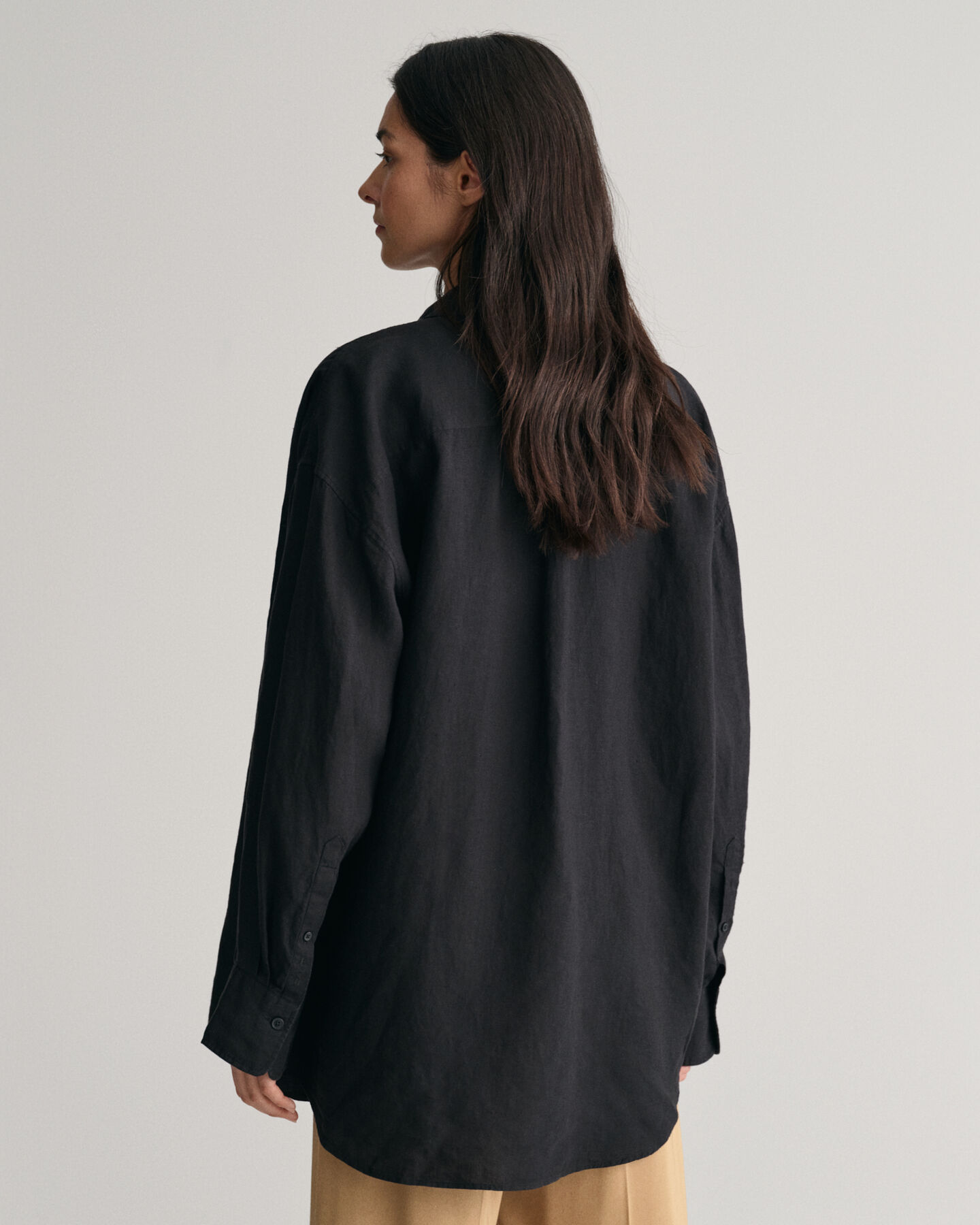 Oversized Leinen Bluse
