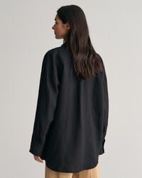 Oversized Leinen Bluse
