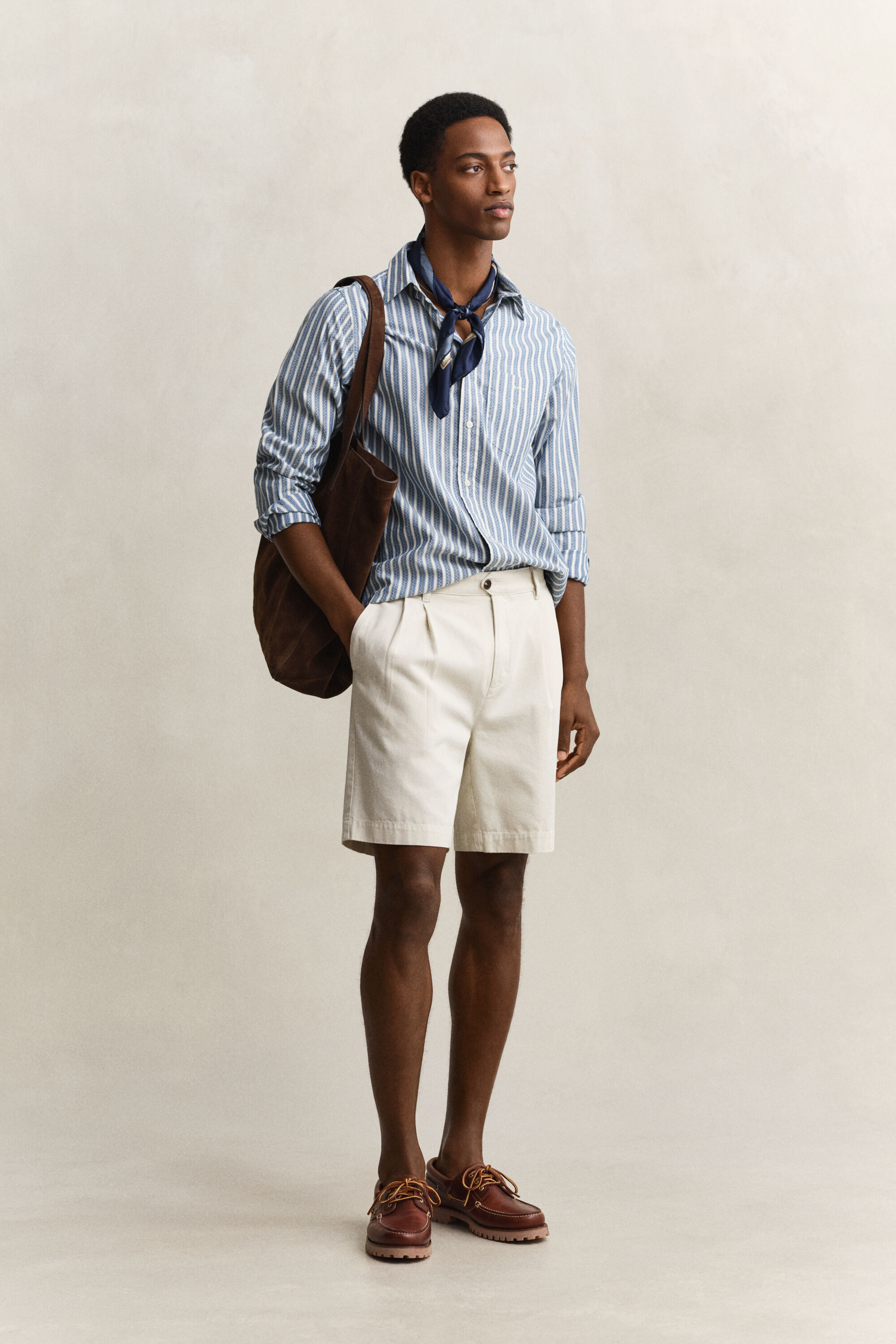 Regular Fit Dobby Striped Hemd