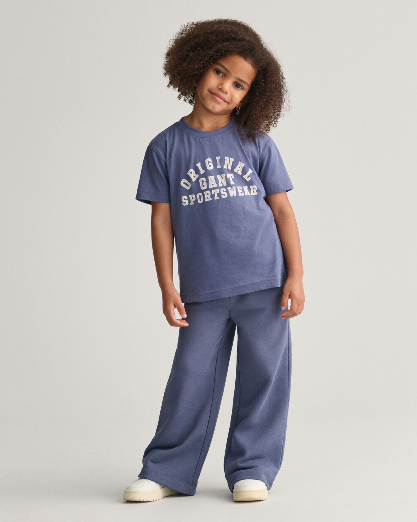 Girls Jerseyhose mit weitem Bein