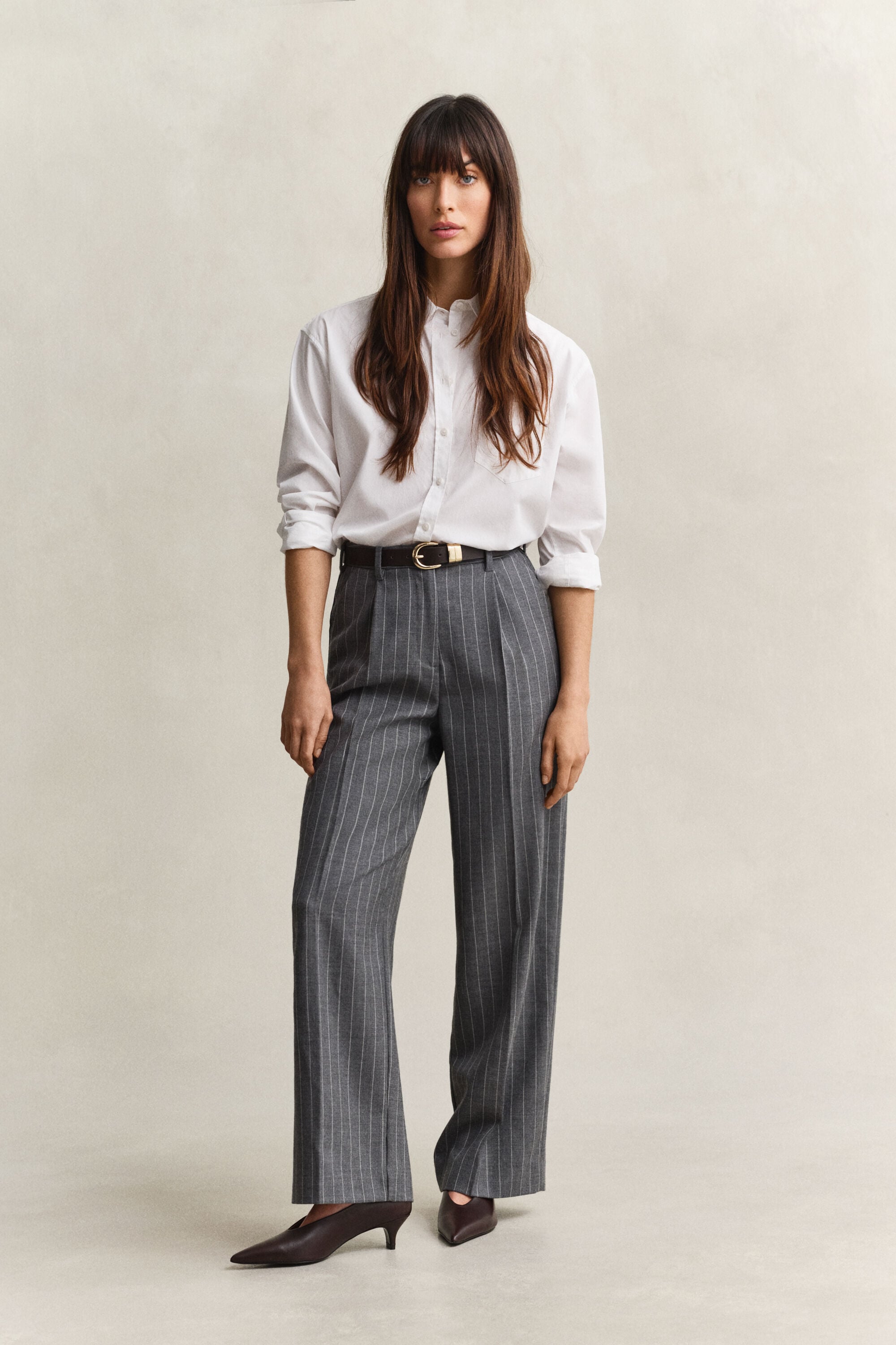 Pinstripe Wollhose
