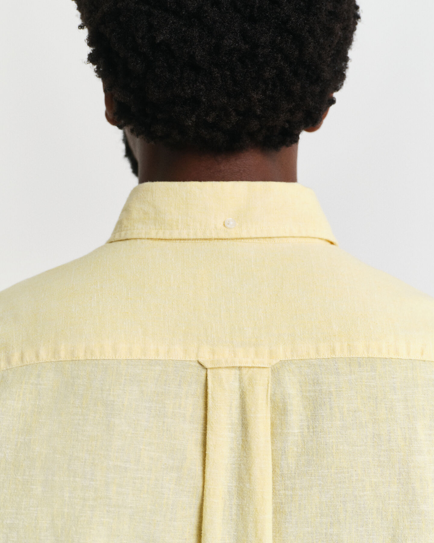 Regular Fit Baumwoll Leinen Kurzarmhemd