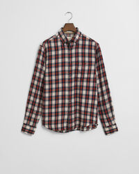 Regular Fit Windblown Flannel Hemd mit Karomuster