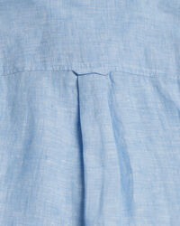 Regular Fit Leinen Chambray Bluse