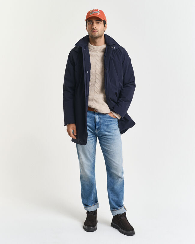 Wattierter Kurzmantel