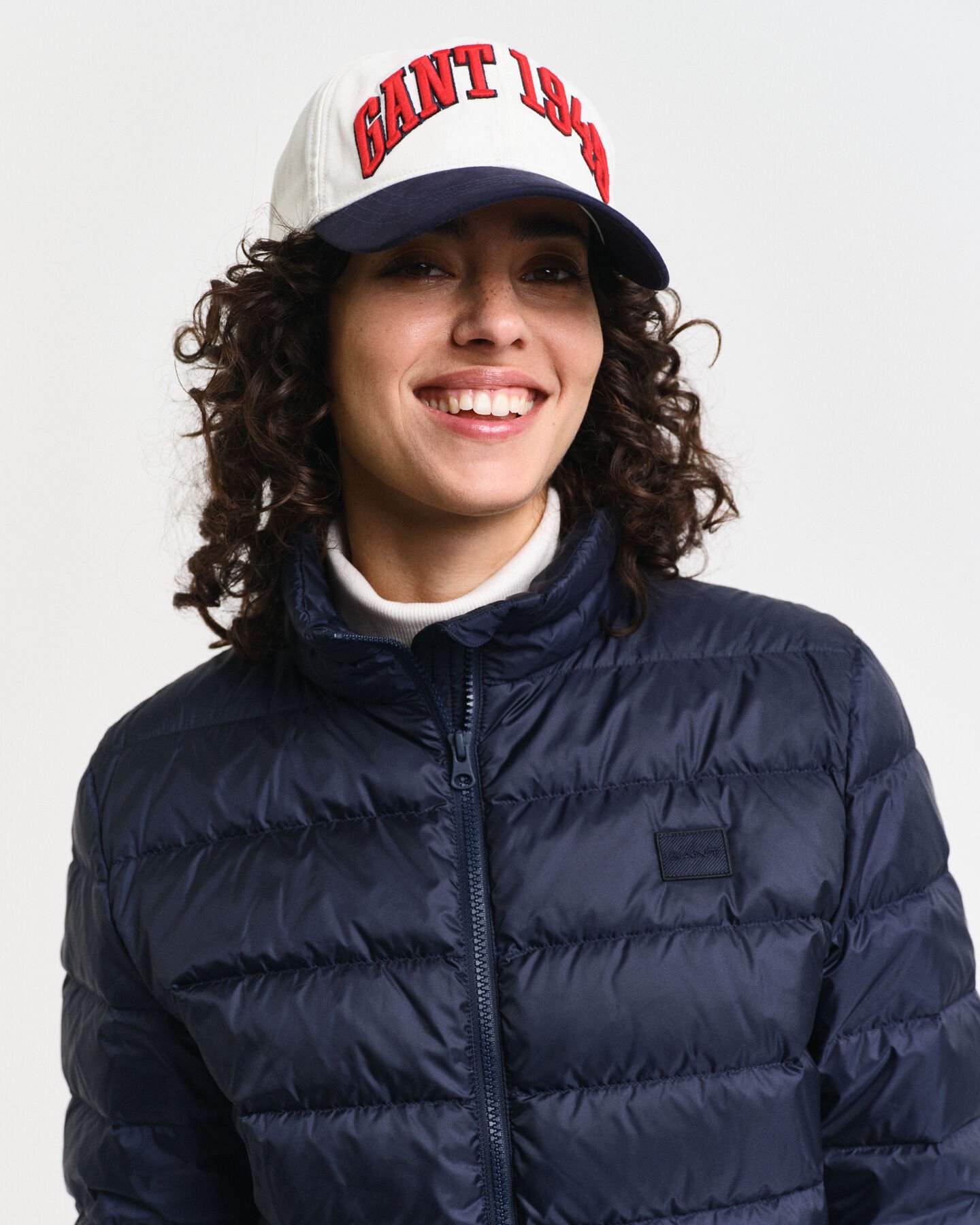 Leichte Logo Daunenjacke