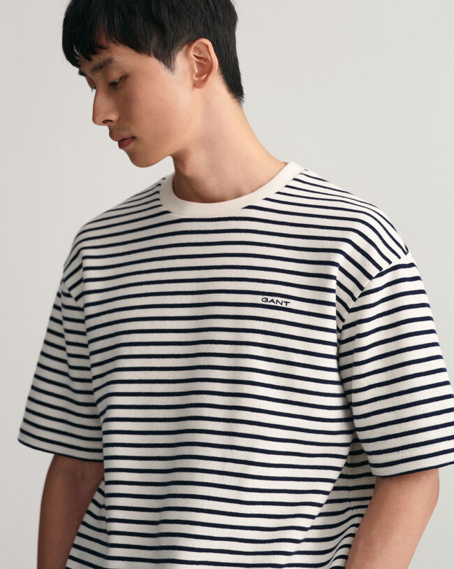 Gestreiftes Heavy T-Shirt