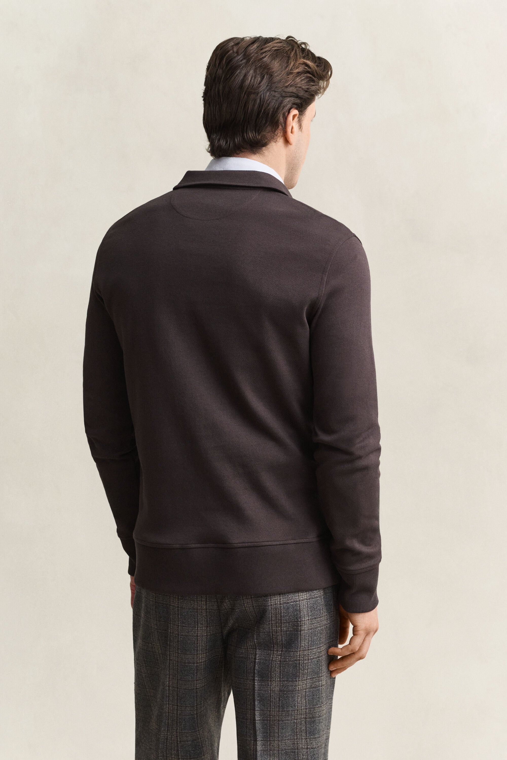 Sweatshirt mit halblangem Reißverschluss