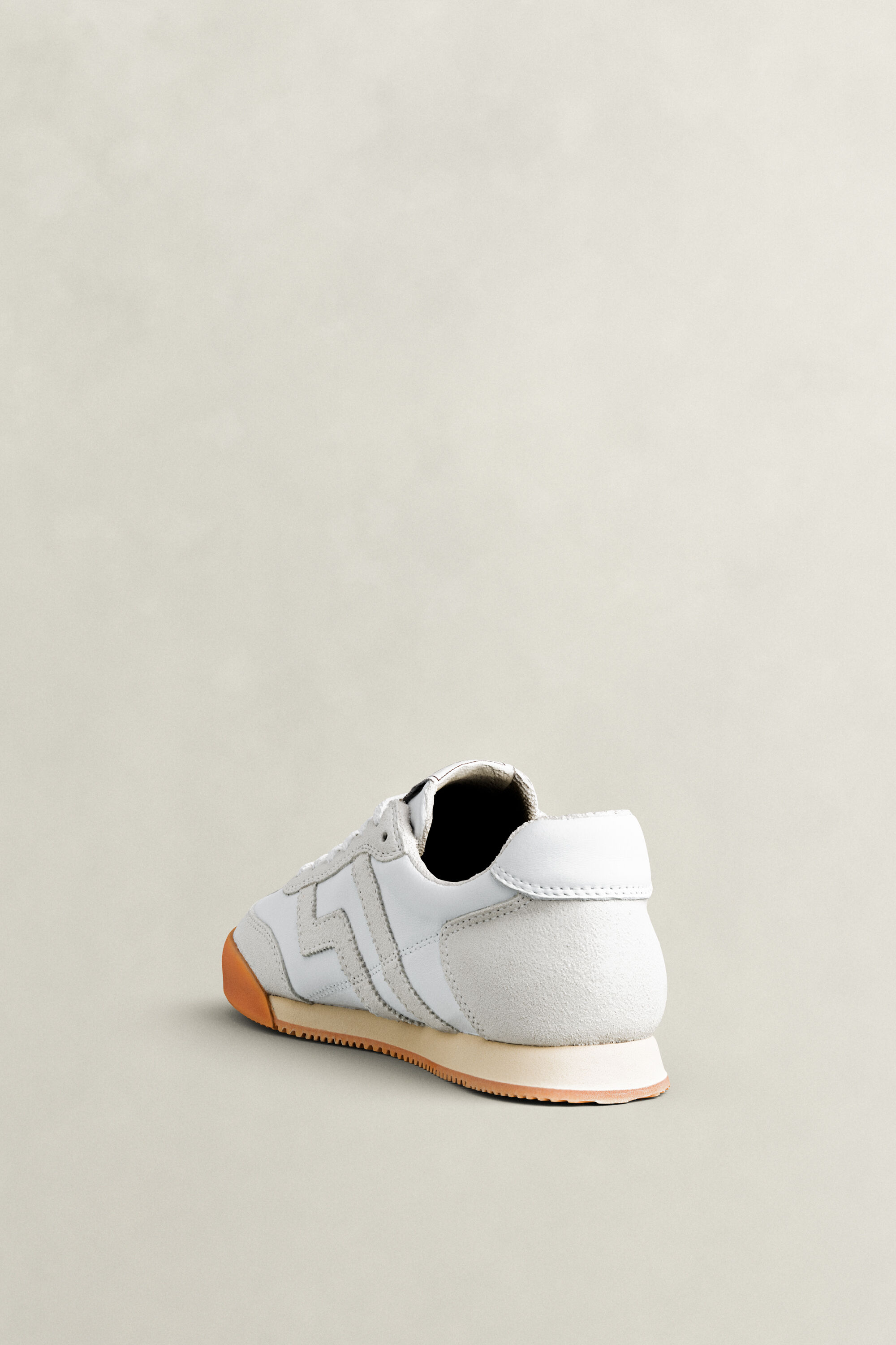 Beylana Sneaker aus Leder — WHITE