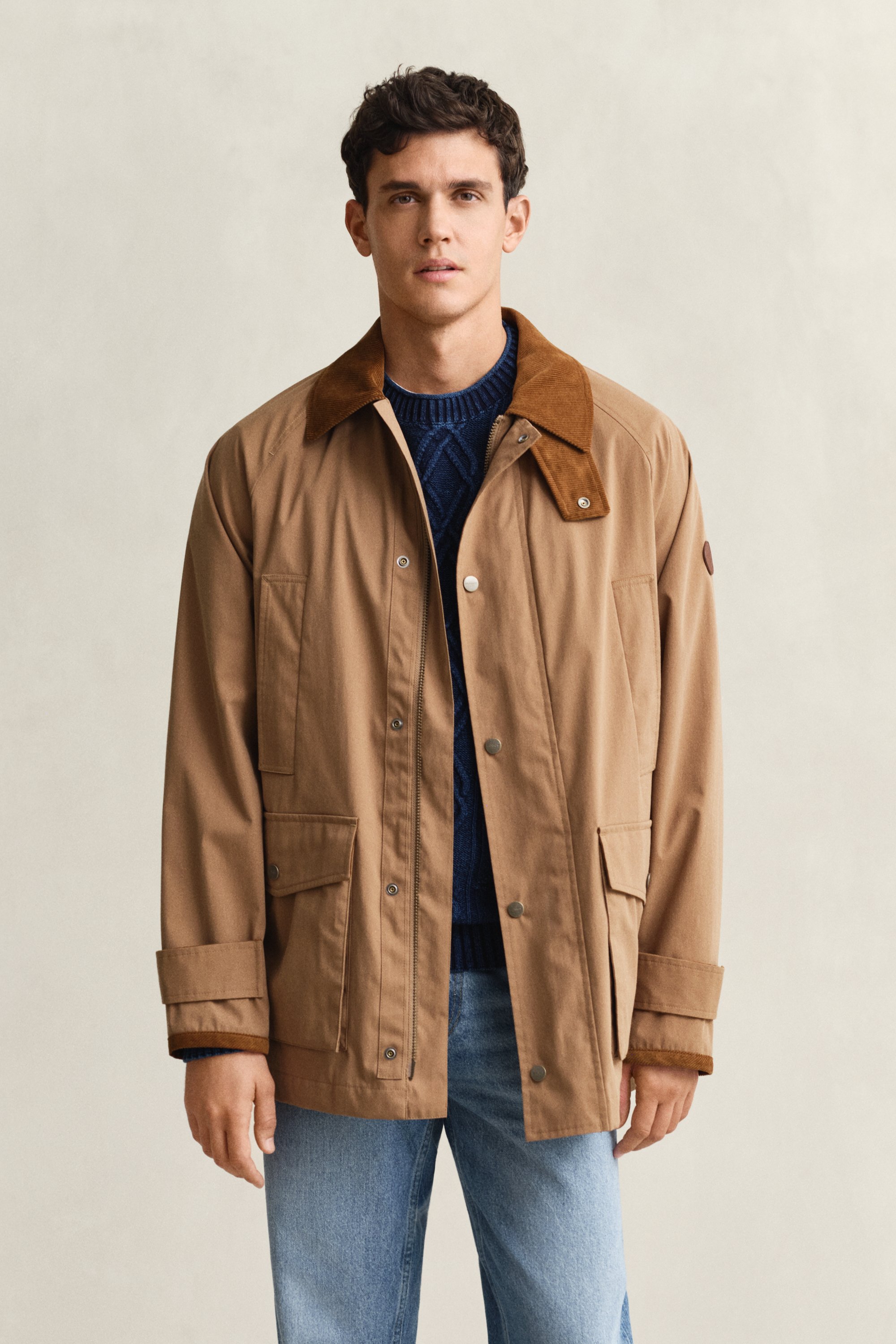 GANT Herren Field Decker Jacket (M) WARM KHAKI