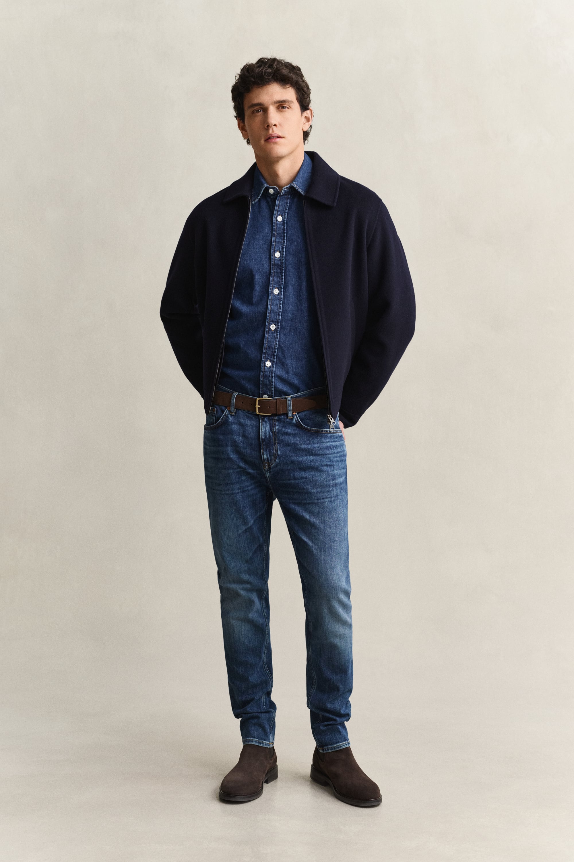 Gant , Herren, Jeans, Blau, W33 - Bild 4