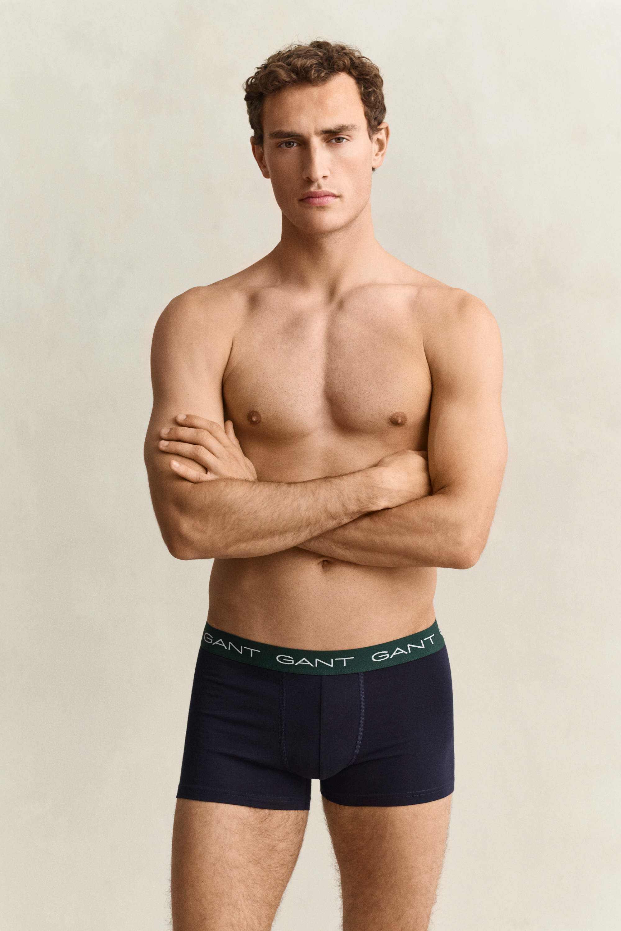 Gant Herren Vintage Blau 3Er-Pack Boxershorts (M)