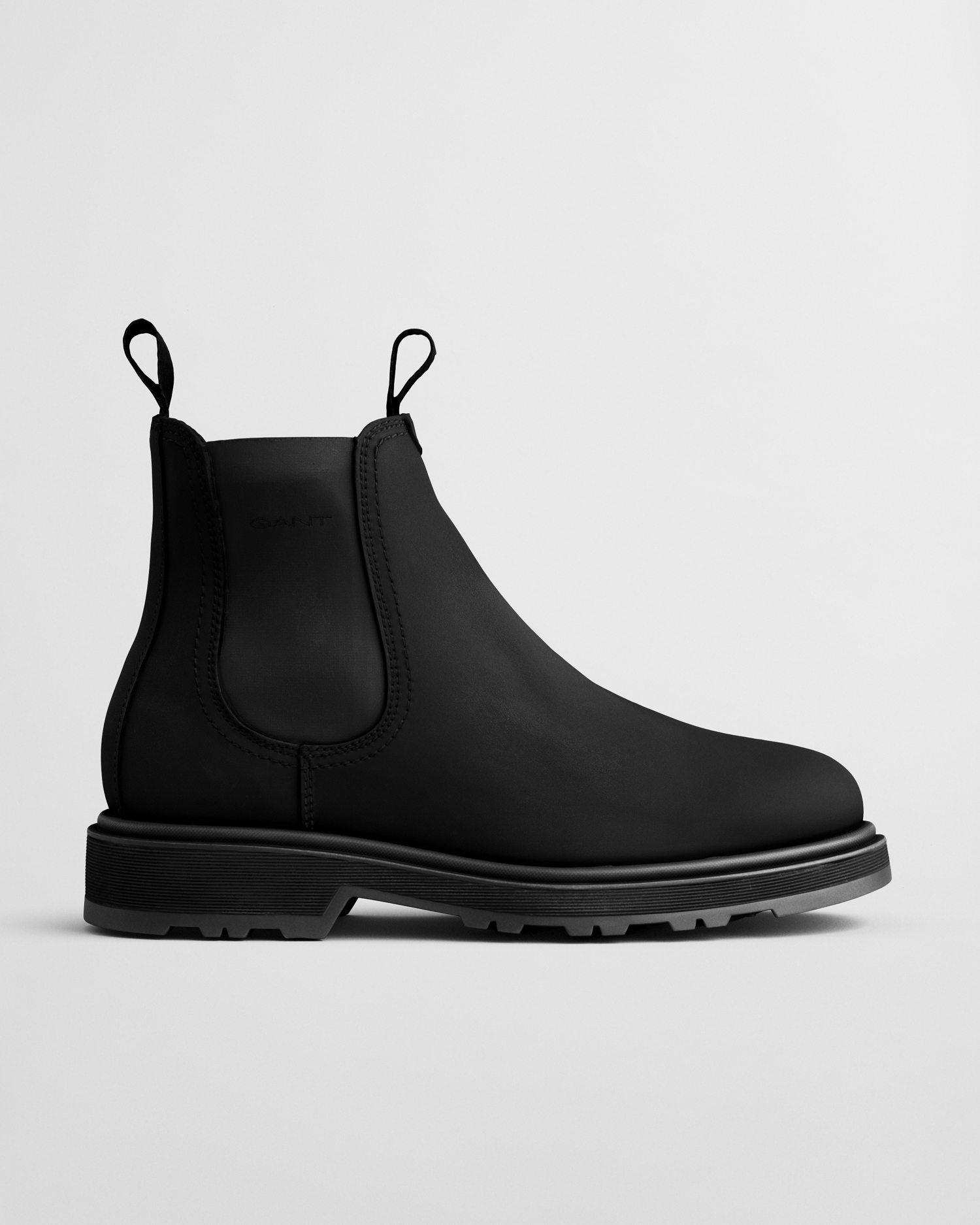 GANT Herren Blisdor Chelsea Boot aus Leder (46) Schwarz