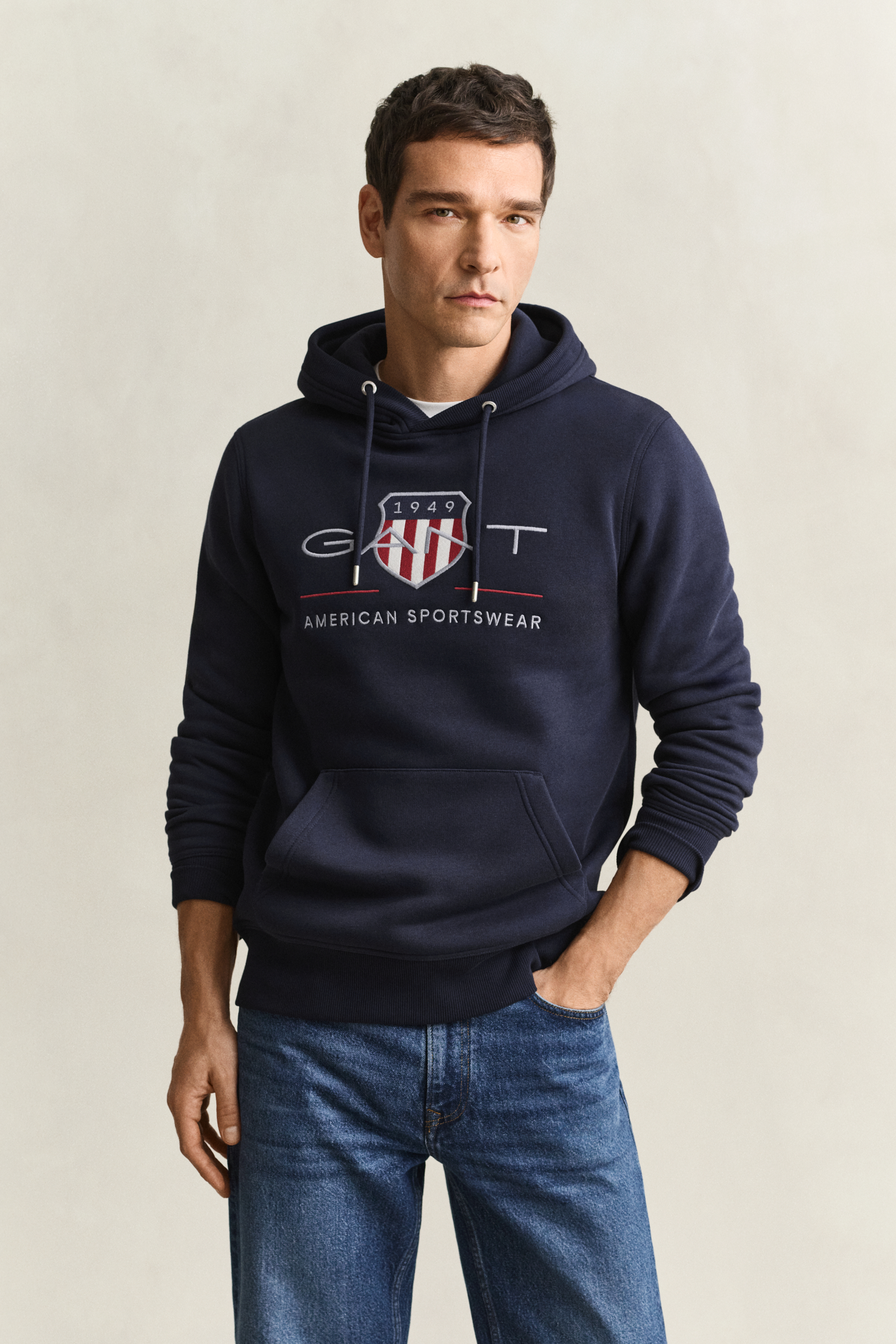 Gant , Herren, Sweatshirts & Hoodies, Blau, M - Bild 7