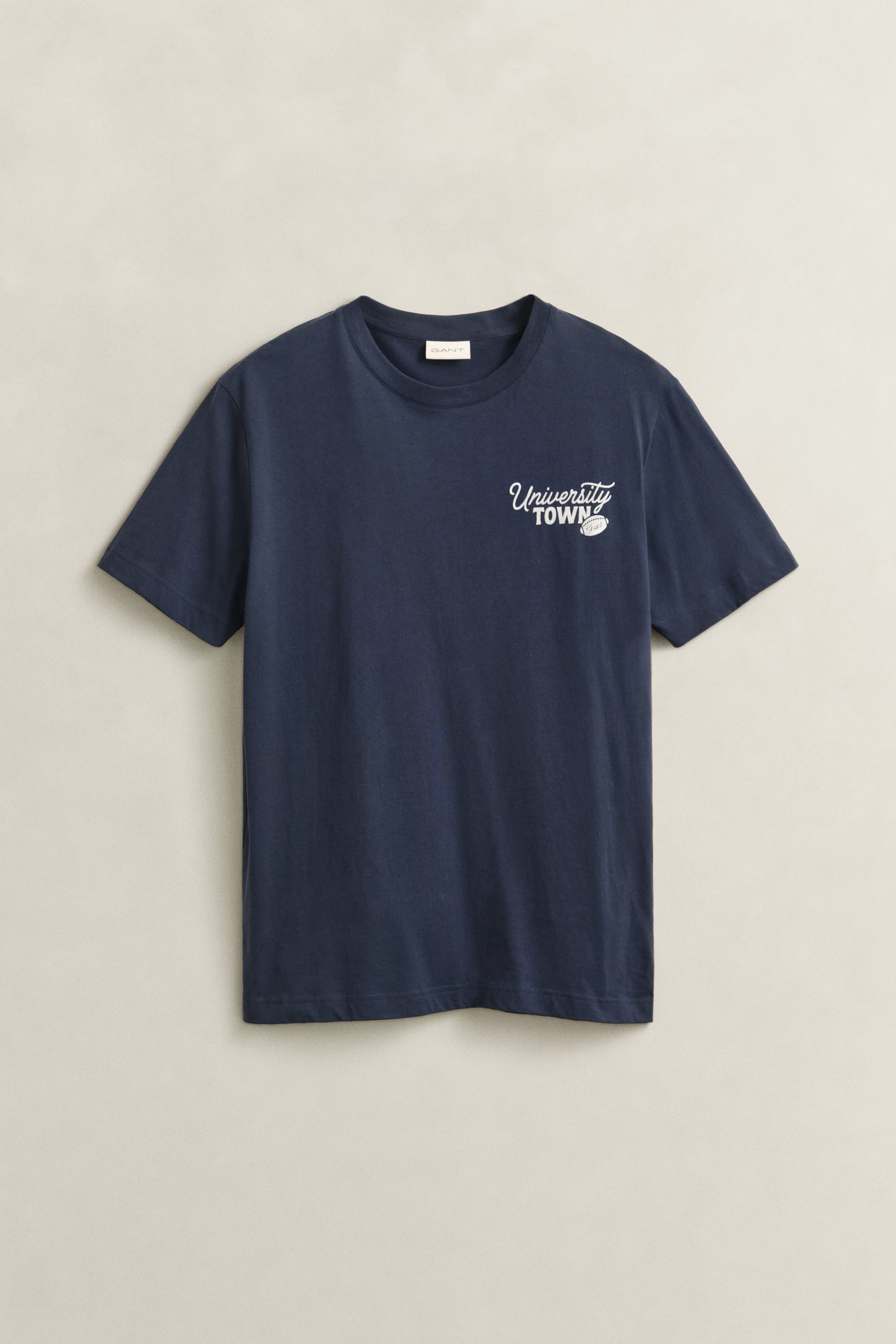 Gant Herren Evening Blau Graphic T-Shirt (M)