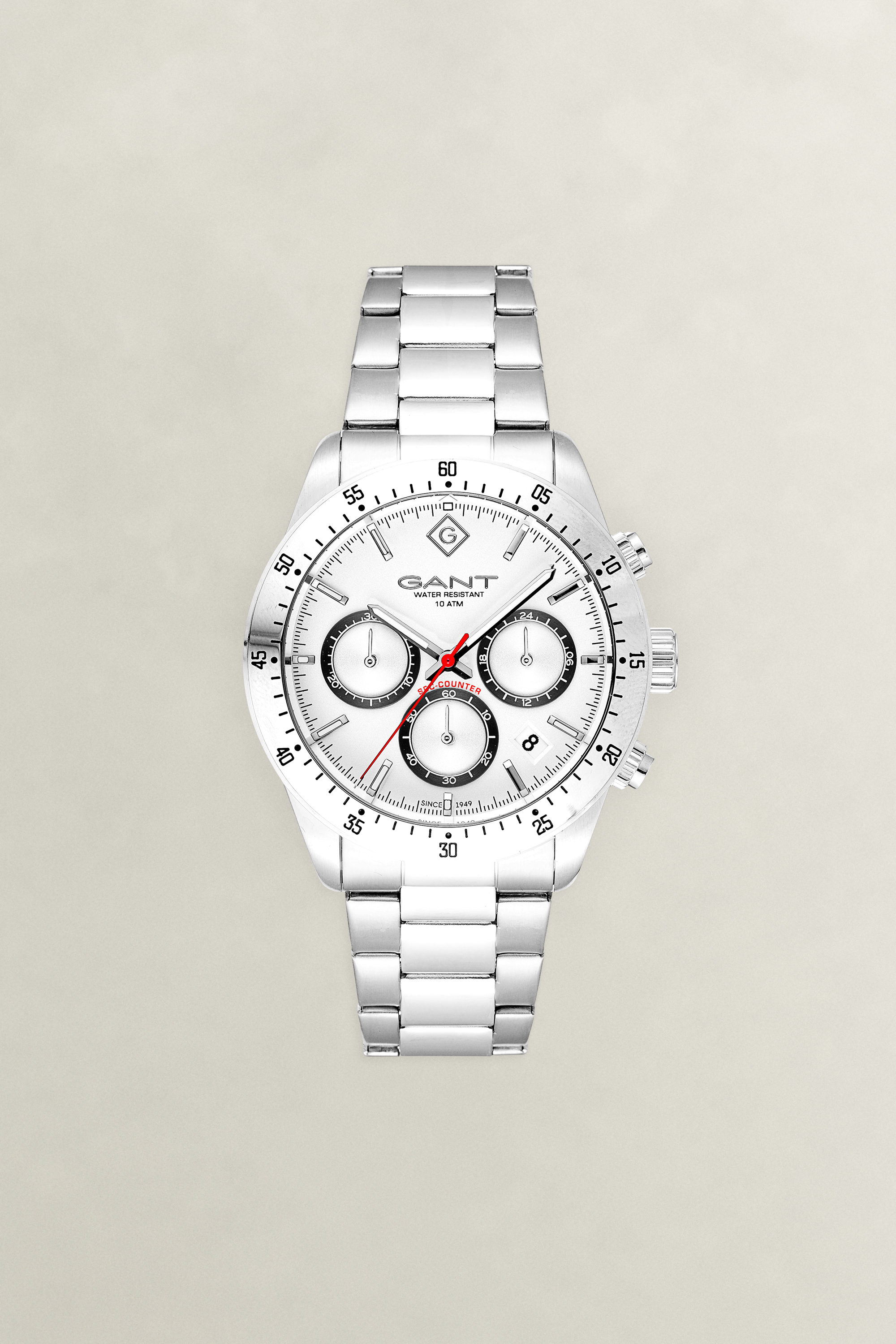 GANT Herren Armbanduhr Greenfield (ONE SIZE) Weiß