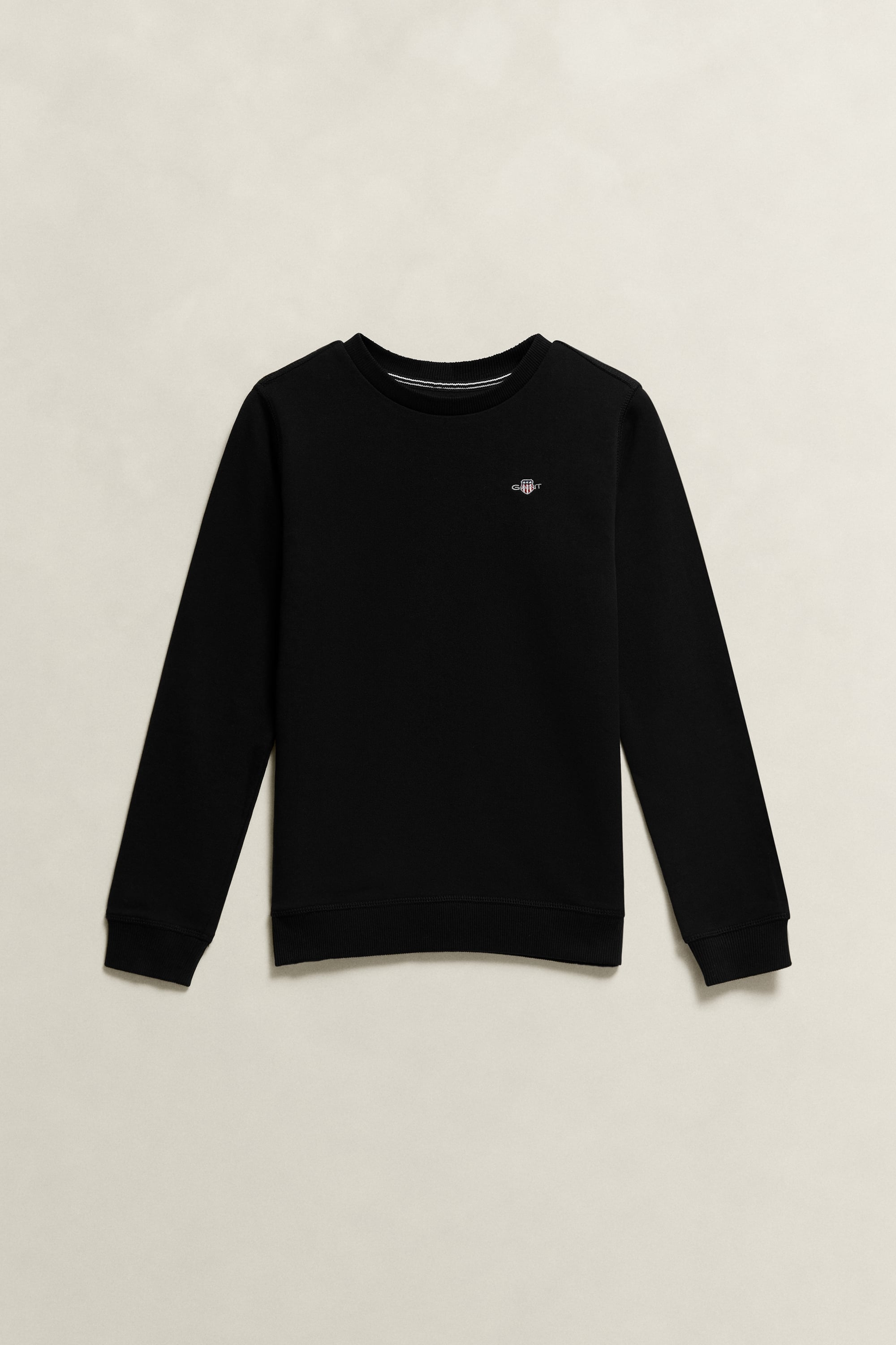 Gant Unisex Schwarz Teenager Shield Sweatshirt (158)