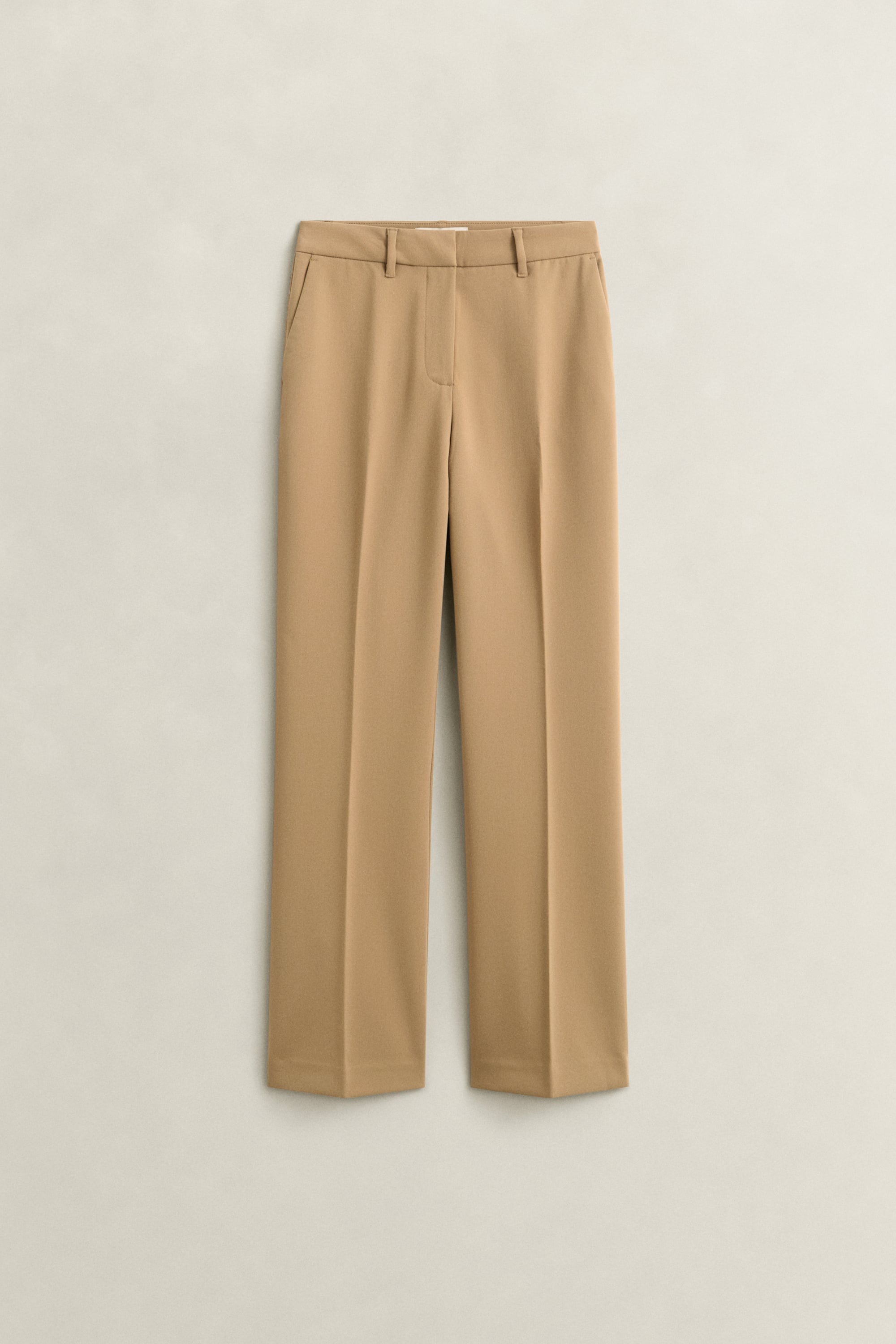 Gant Damen Beige Für 4150334 Slim Fit Anzughose Mit Ausgestelltem Bein (36), Lässig, Klassisch, Polyester - Bild 3