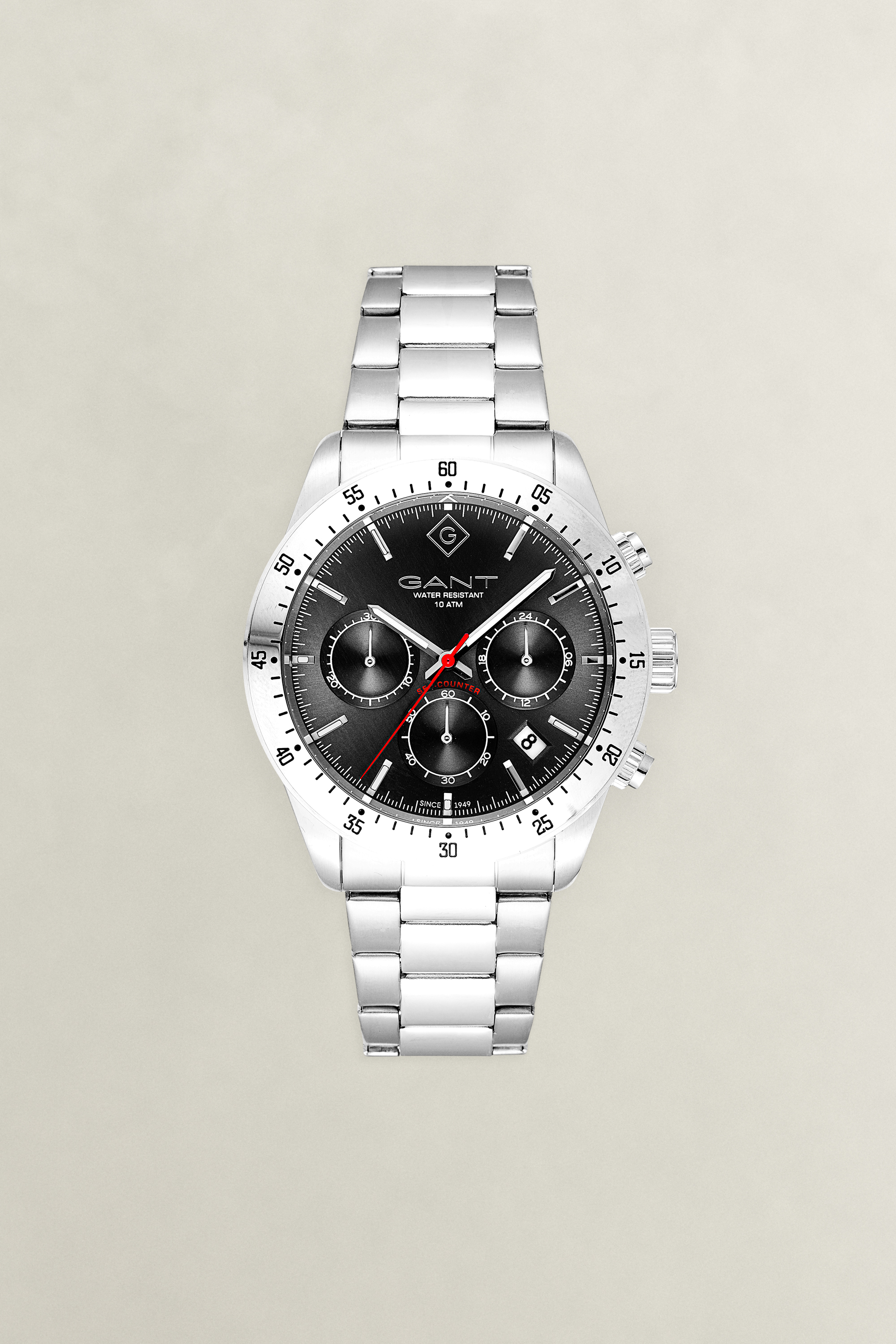 GANT Herren Armbanduhr Greenfield (ONE SIZE) Schwarz