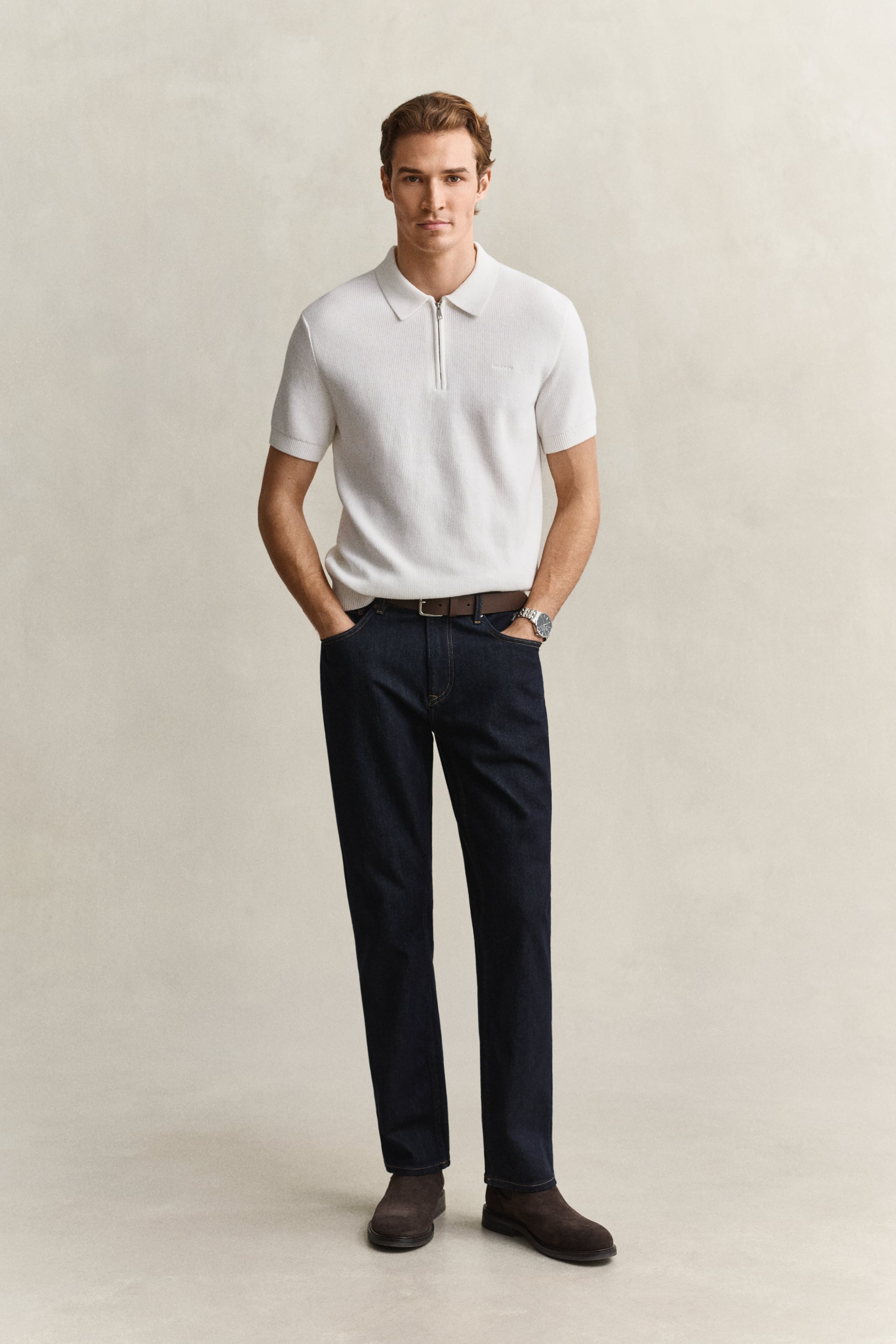 Gant Bleu Regelmäßige Jeans Classic - Bild 2