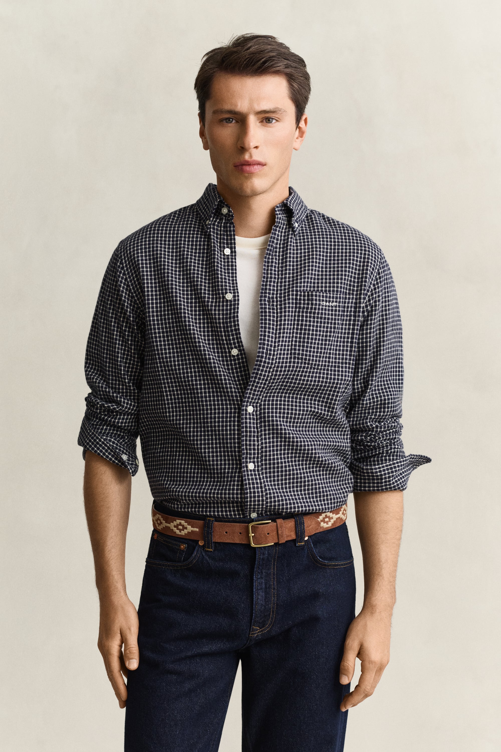 Gant Windblown Logo Check Flannel Shirt - Bild 3