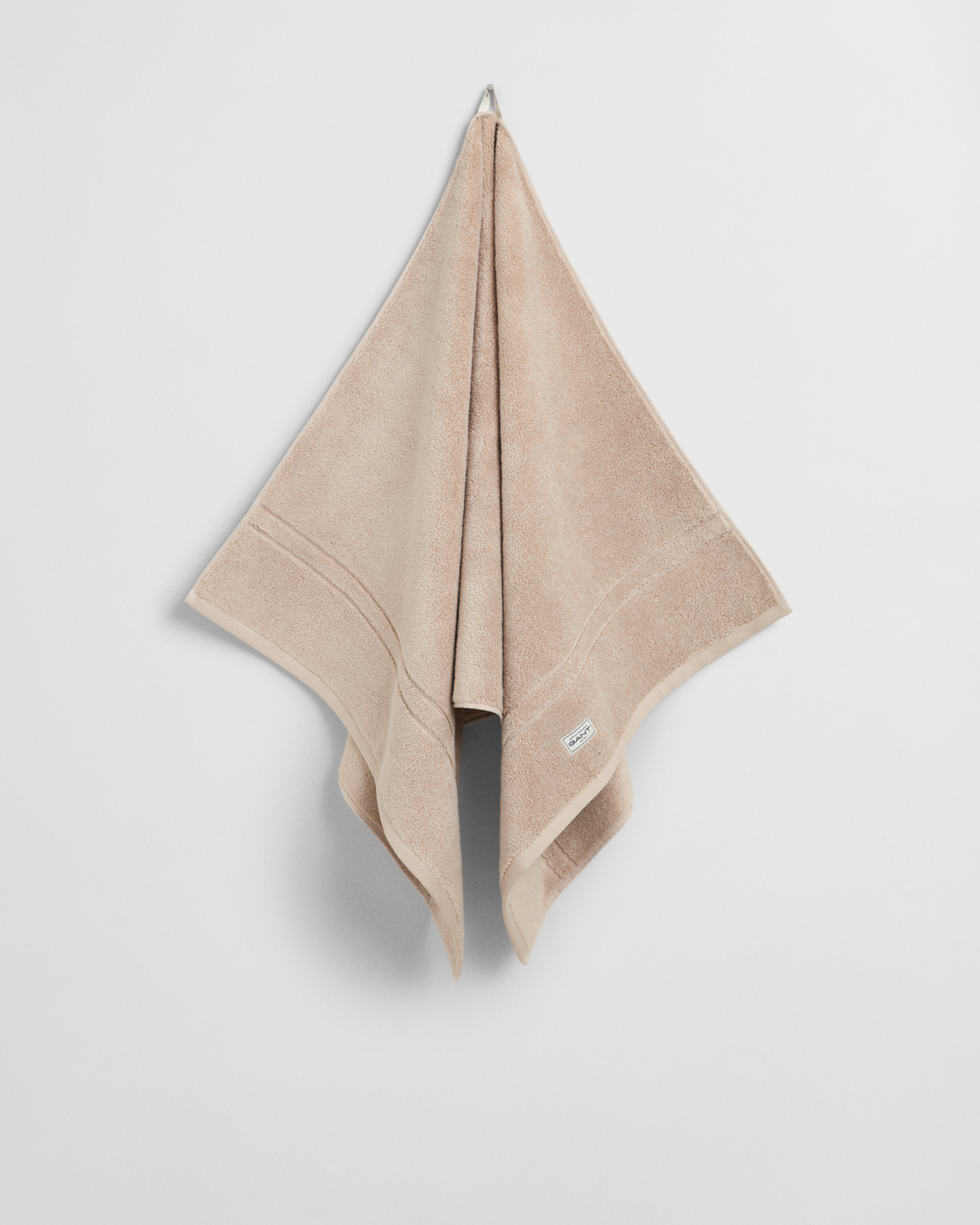 GANT Wohnaccessoires Premium Handtuch 70 x 140 (70x140) SILVER SAND