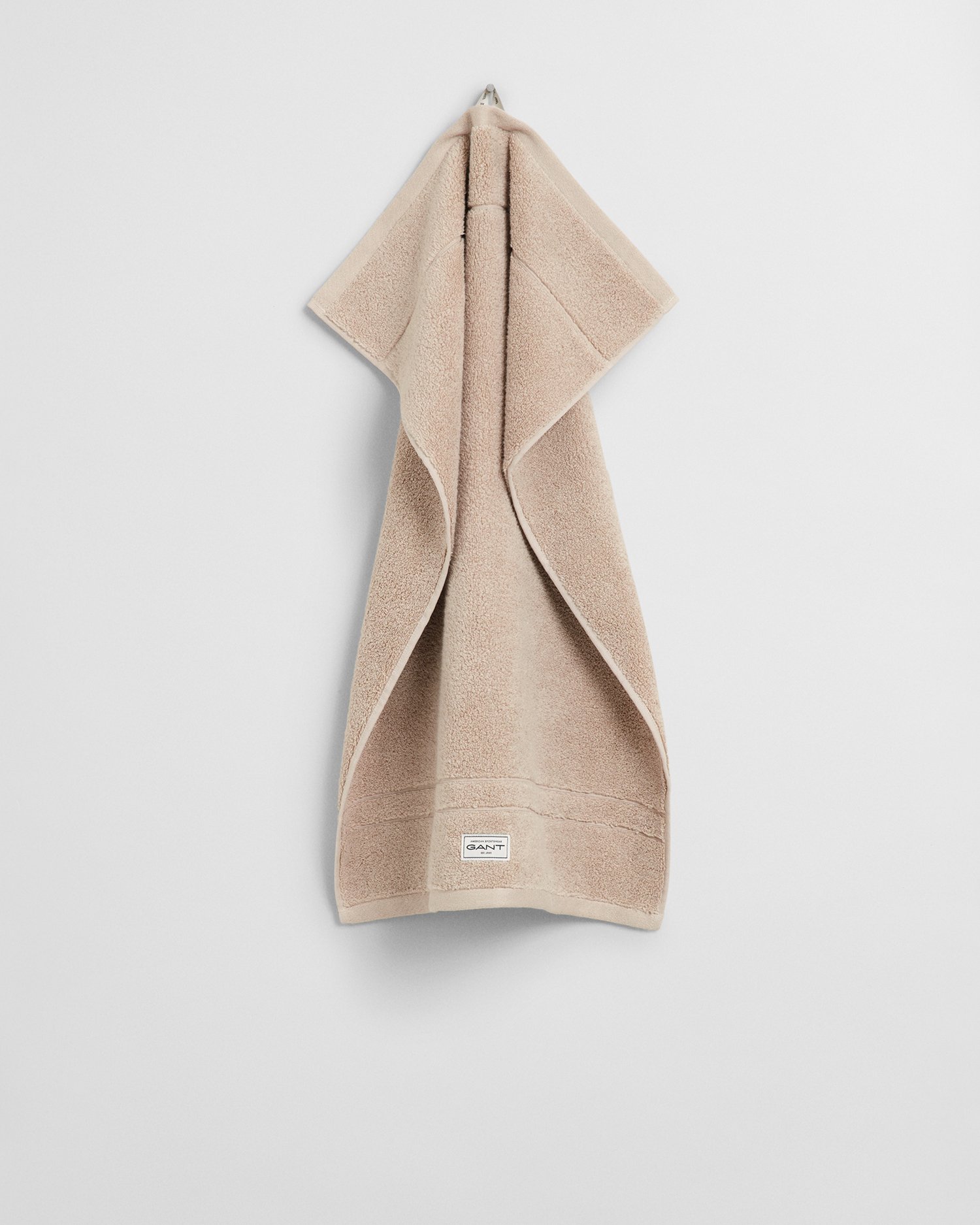 GANT Wohnaccessoires Premium Handtuch 50 x 100 (50x100) SILVER SAND