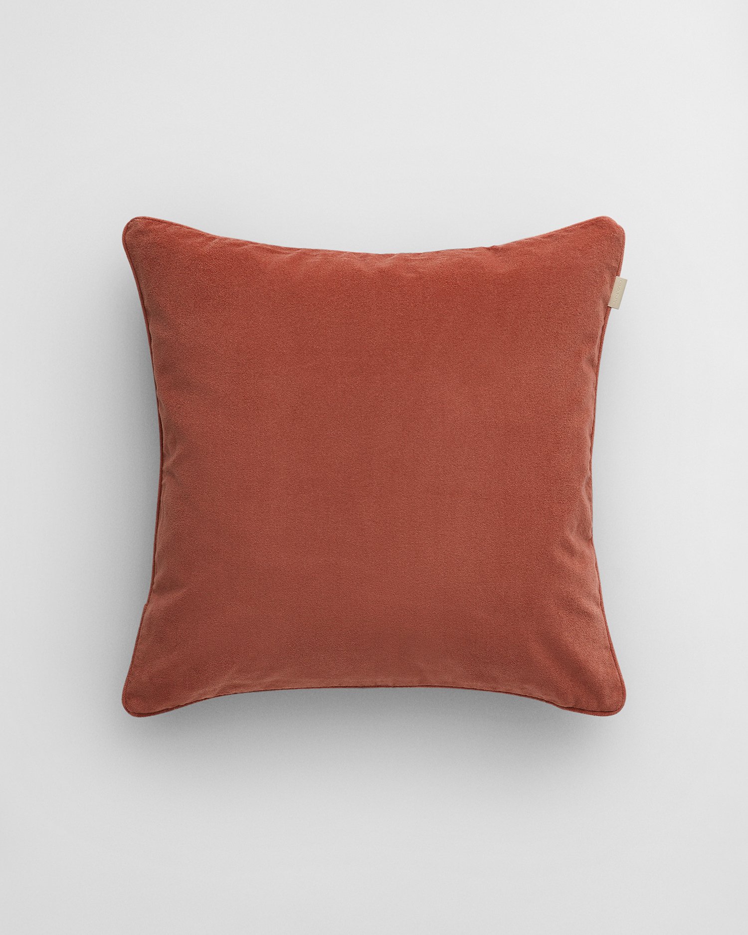 GANT Wohnaccessoires Kissenhülle aus Samt (50x50) FADED BRICK