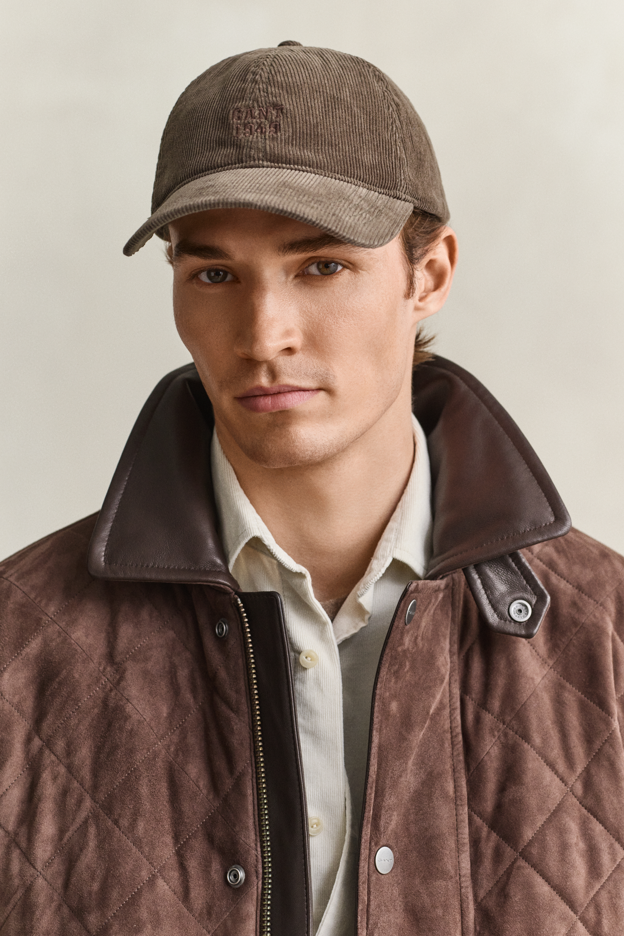 Gant Herren - Cord Cap Dark Moss Green - Gr. - Os - Bild 3