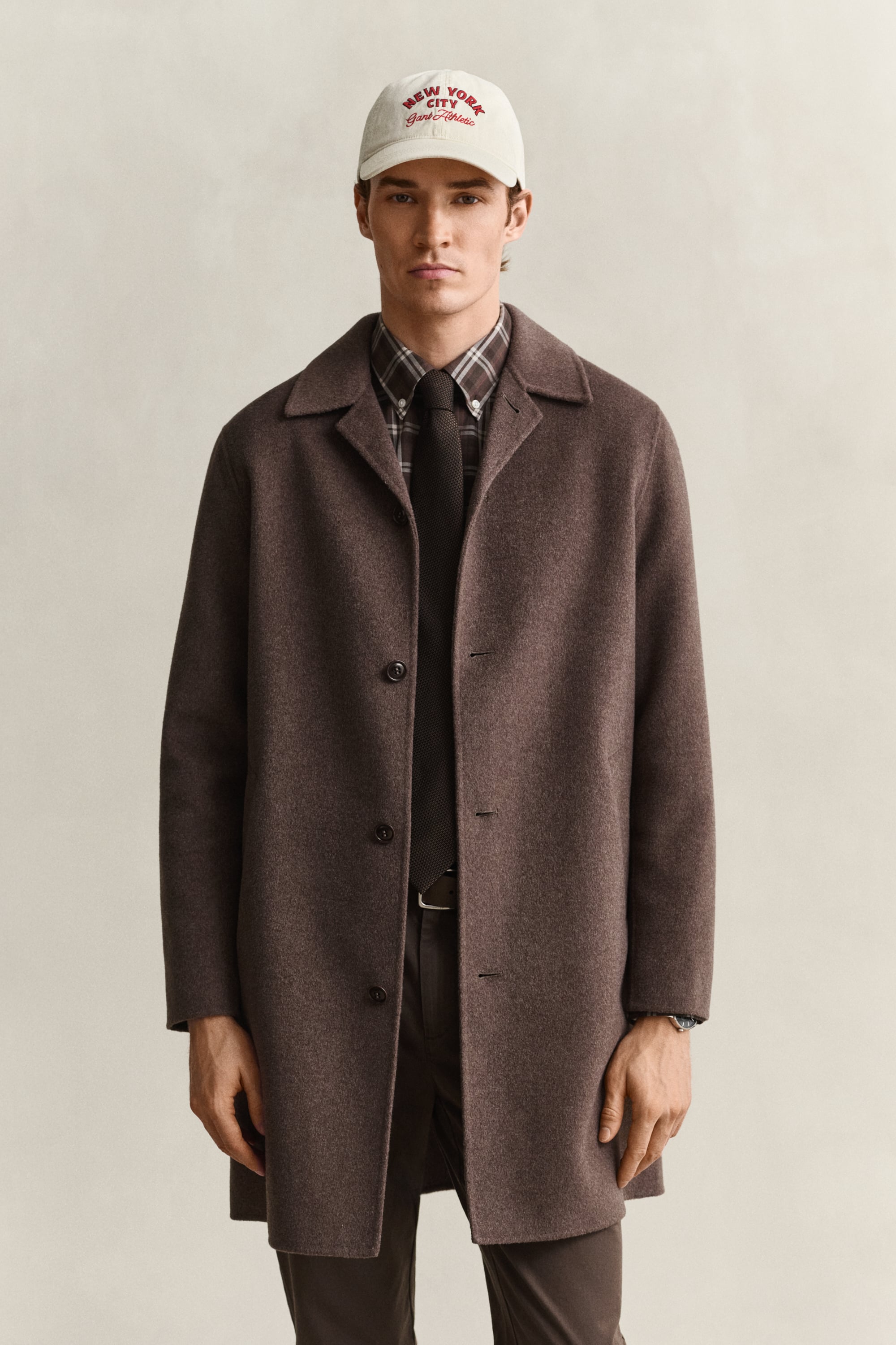 Gant Herren Camel Mantel, Gr. Xxl - Bild 2
